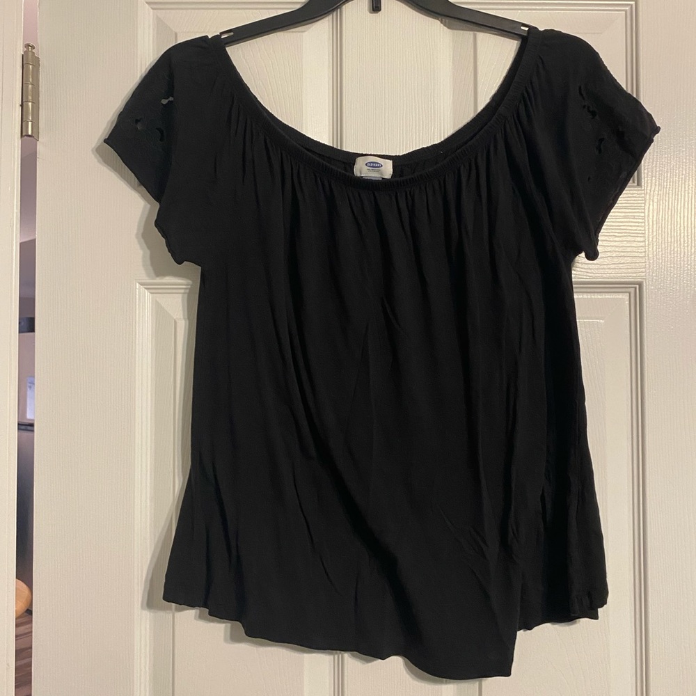 Off the Shoulder Short Sleeve Top